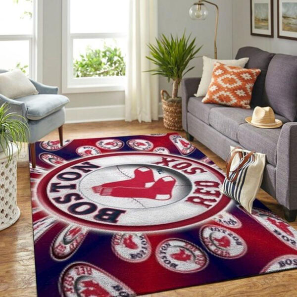 Boston Red Sox Rug Living Room Carpet Regtangle Carpet Floor Decor
