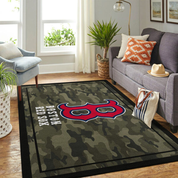 Boston Red Sox Rug Living Room Carpet Regtangle Carpet Floor Decor