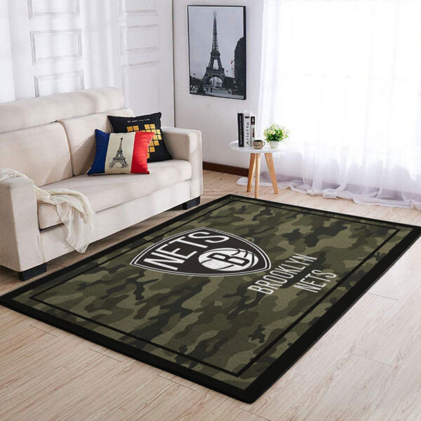 Brooklyn Nets Rug Living Room Carpet Regtangle Carpet Floor Decor
