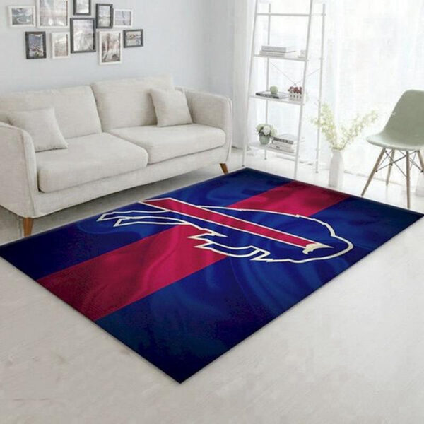Buffalo Bills Area Rug Living Room Rug Floor Rug Regtangle Carpet