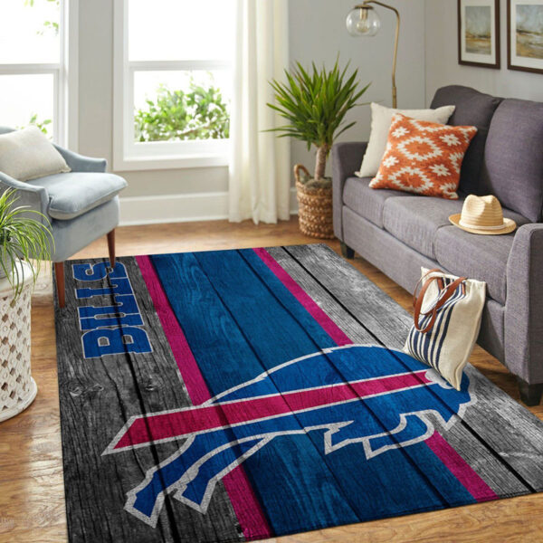 Buffalo Bills Carpet Living Room Rug Floor Rug Regtangle Carpet