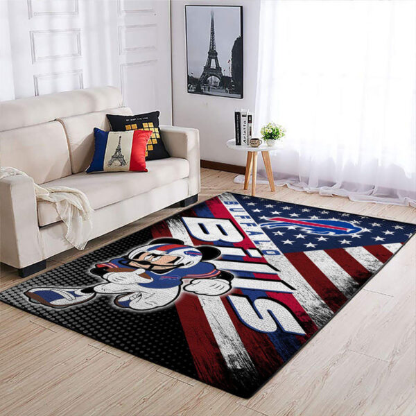 Buffalo Bills Carpet Living Room Rug Floor Rug Regtangle Carpet