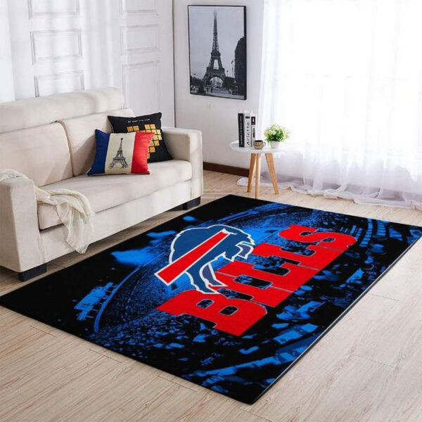 Buffalo Bills Rug Living Room Rug Floor Rug Regtangle Carpet