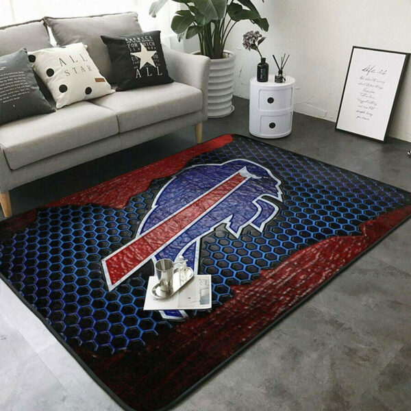 Buffalo Bills Rugs Bath Rug Floor Rug Regtangle Carpet