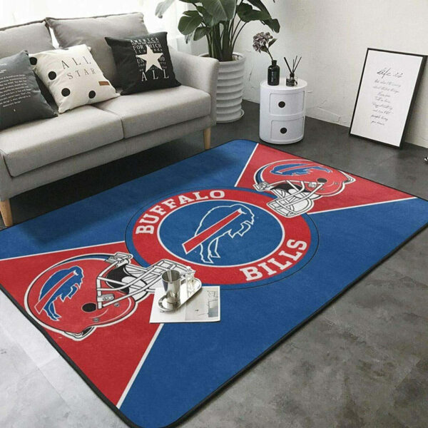 Buffalo Bills Rugs Bath Rug Floor Rug Regtangle Carpet