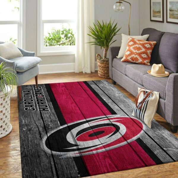 Carolina Hurricanes Rug Living Room Carpet Regtangle Carpet Floor Decor
