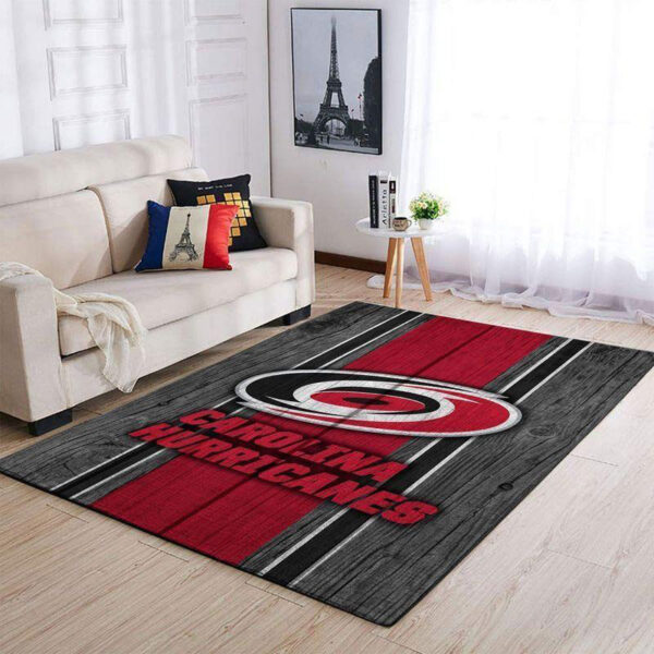 Carolina Hurricanes Rug Living Room Carpet Regtangle Carpet Floor Decor