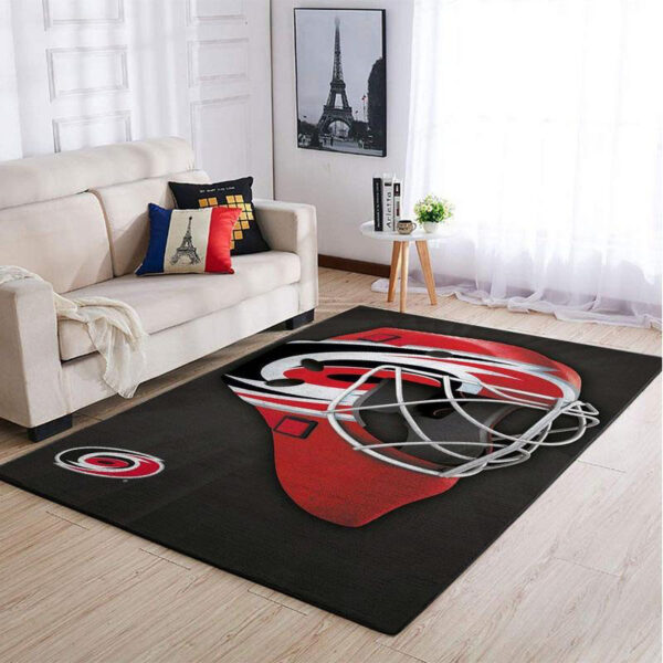 Carolina Hurricanes Rug Living Room Carpet Regtangle Carpet Floor Decor