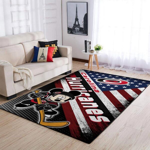 Carolina Hurricanes Rug Living Room Carpet Regtangle Carpet Floor Decor