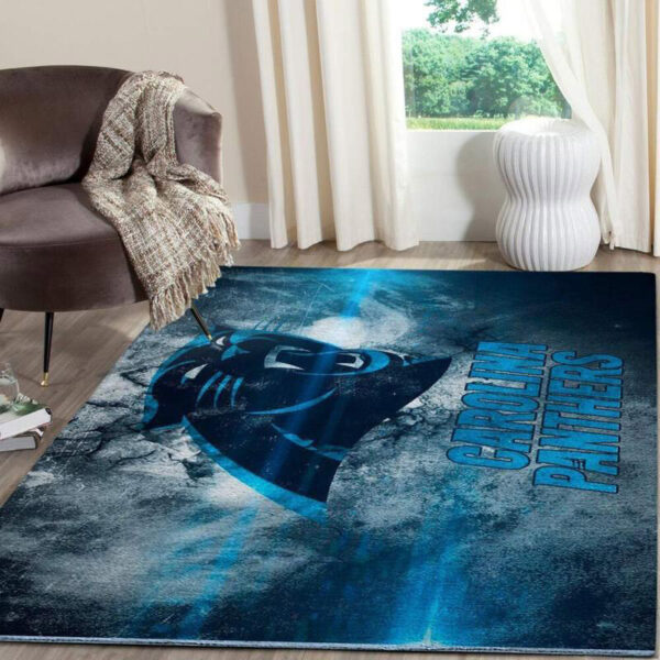 Carolina Panthers Area Rug Bathroom Rug Floor Rug Regtangle Carpet