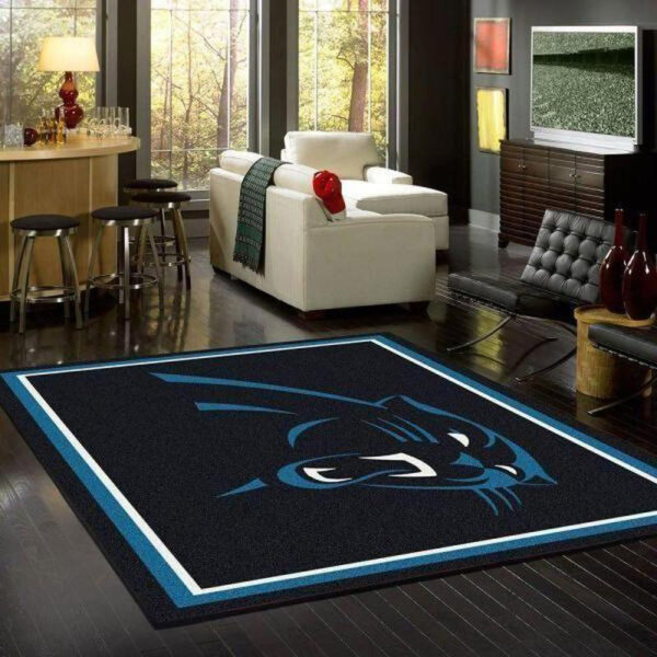 Carolina Panthers Area Rug Bathroom Rug Floor Rug Regtangle Carpet