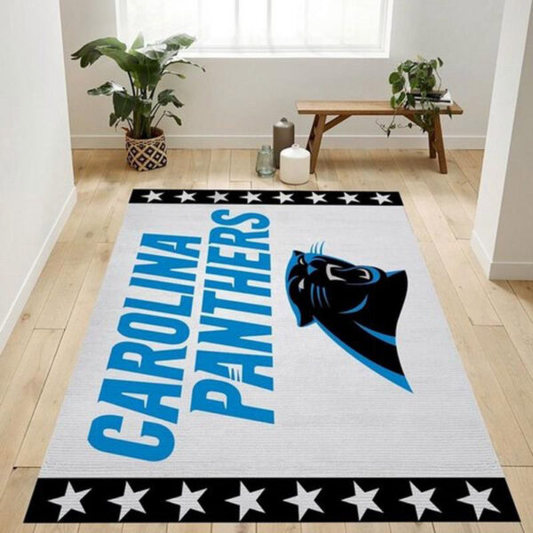 Carolina Panthers Area Rug Living Room Rug Floor Rug Regtangle Carpet