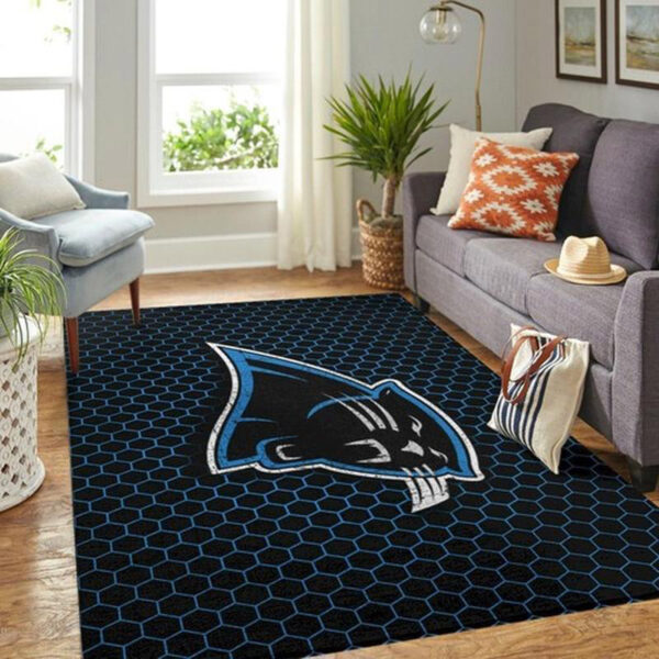 Carolina Panthers Area Rug Living Room Rug Floor Rug Regtangle Carpet