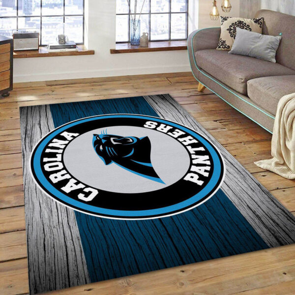 Carolina Panthers Rug Bathroom Rug Floor Rug Regtangle Carpet
