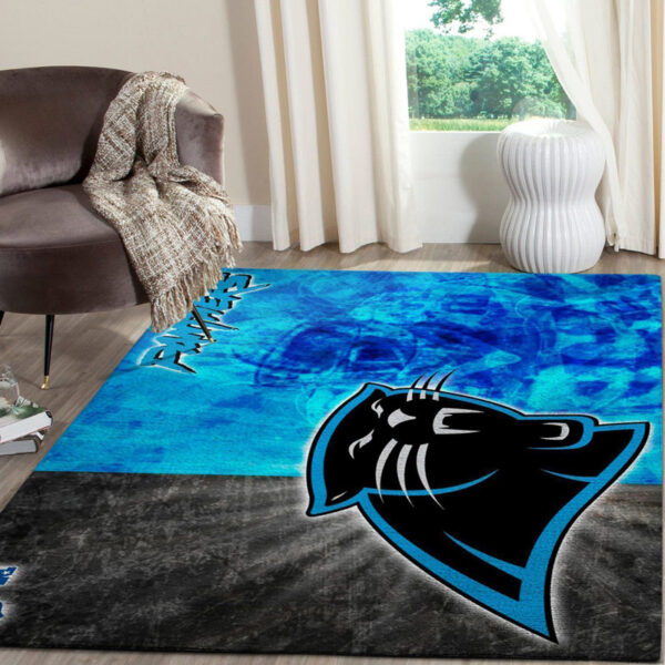 Carolina Panthers Rug Bathroom Rug Floor Rug Regtangle Carpet