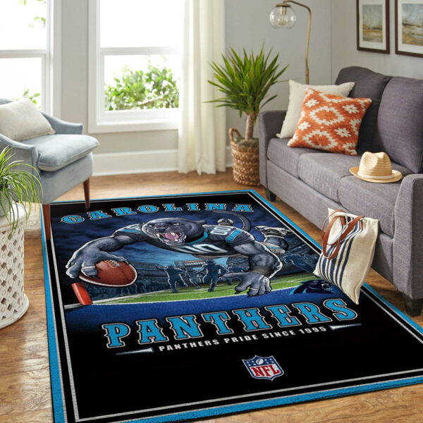 Carolina Panthers Rug Bathroom Rug Floor Rug Regtangle Carpet