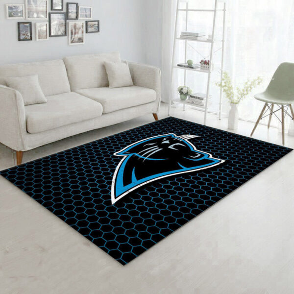 Carolina Panthers Rug Bathroom Rug Floor Rug Regtangle Carpet