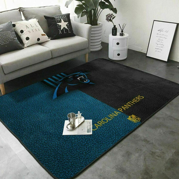Carolina Panthers Rugs Living Room Rug Floor Rug Regtangle Carpet