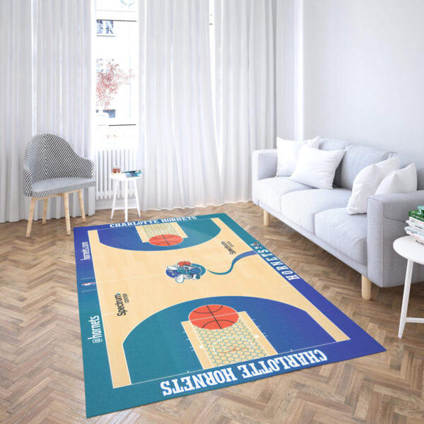 Charlotte Hornets Rug Living Room Carpet Regtangle Carpet Floor Decor