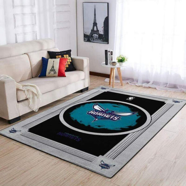 Charlotte Hornets Rug Living Room Carpet Regtangle Carpet Floor Decor