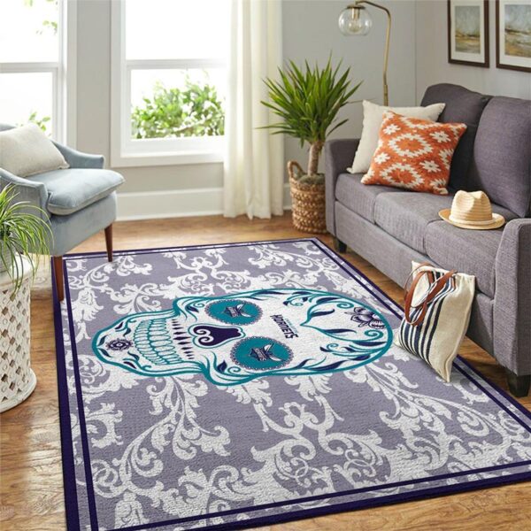 Charlotte Hornets Rug Living Room Carpet Regtangle Carpet Floor Decor
