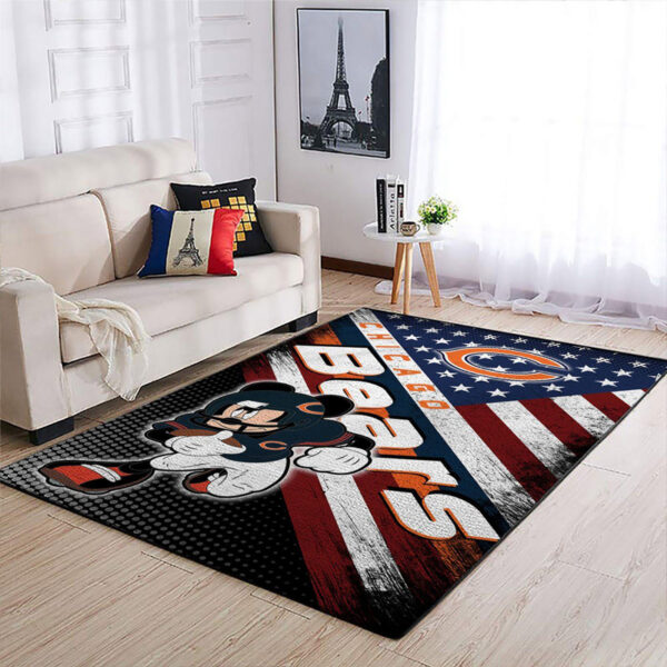 Chicago Bears Rugs Bath Rug Floor Rug Regtangle Carpet