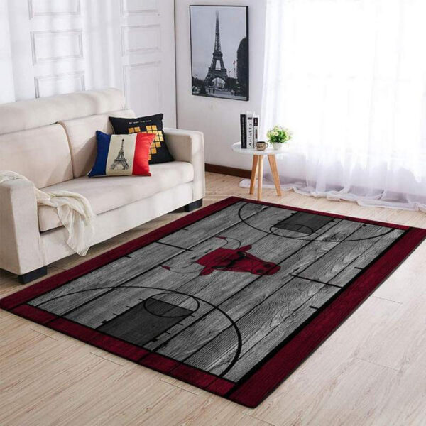 Chicago Bulls Rug Living Room Carpet Regtangle Carpet Floor Decor