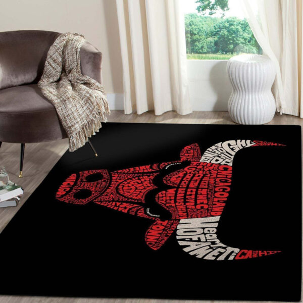 Chicago Bulls Rug Living Room Carpet Regtangle Carpet Floor Decor
