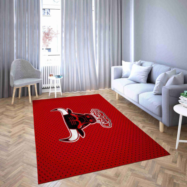 Chicago Bulls Rug Living Room Carpet Regtangle Carpet Floor Decor
