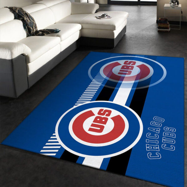Chicago Cubs Rug Living Room Carpet Regtangle Carpet Floor Decor