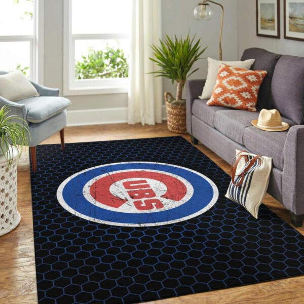 Chicago Cubs Rug Living Room Carpet Regtangle Carpet Floor Decor