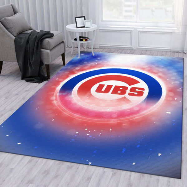 Chicago Cubs Rug Living Room Carpet Regtangle Carpet Floor Decor