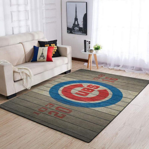 Chicago Cubs Rug Living Room Carpet Regtangle Carpet Floor Decor