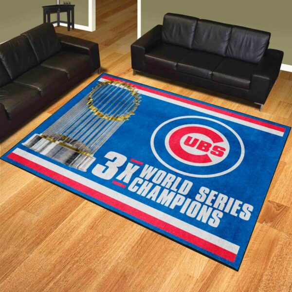 Chicago Cubs Rug Living Room Carpet Regtangle Carpet Floor Decor