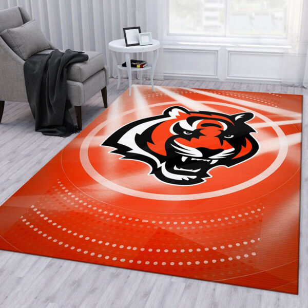 Cincinnati Bengals Carpet Bathroom Rug Floor Rug Regtangle Carpet