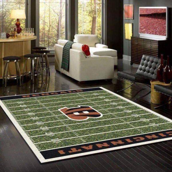 Cincinnati Bengals Rug Bathroom Rug Floor Rug Regtangle Carpet