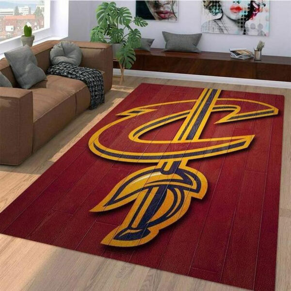 Cleveland Cavaliers Rug Living Room Carpet Regtangle Carpet Floor Decor