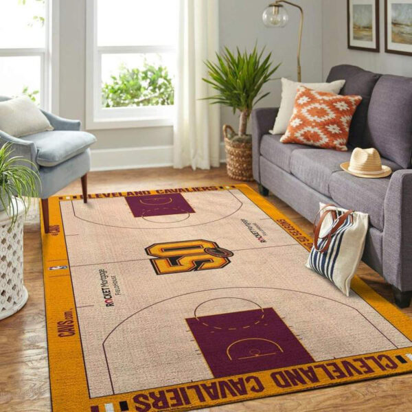 Cleveland Cavaliers Rug Living Room Carpet Regtangle Carpet Floor Decor