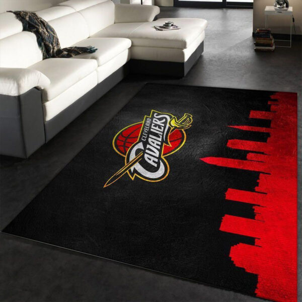 Cleveland Cavaliers Rug Living Room Carpet Regtangle Carpet Floor Decor