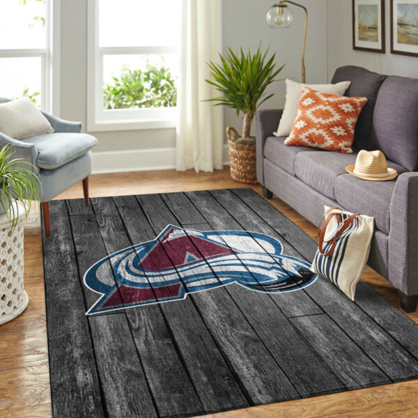 Colorado Avalanche Rug Living Room Carpet Regtangle Carpet Floor Decor