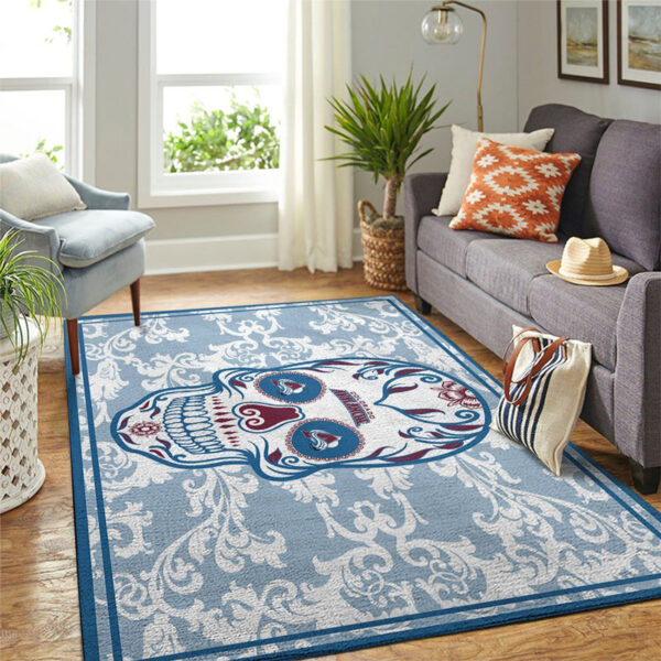 Colorado Avalanche Rug Living Room Carpet Regtangle Carpet Floor Decor