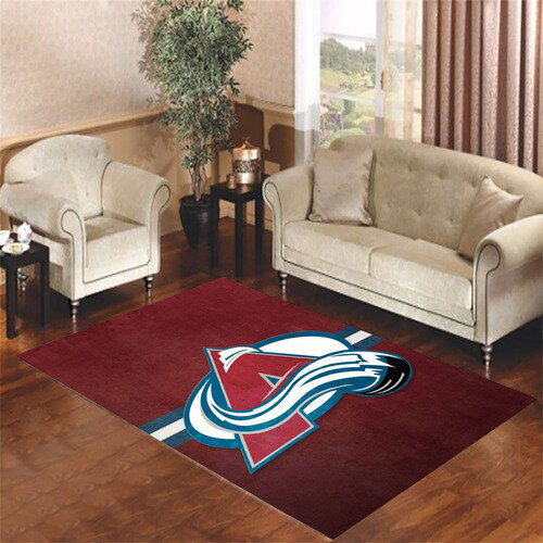 Colorado Avalanche Rug Living Room Carpet Regtangle Carpet Floor Decor