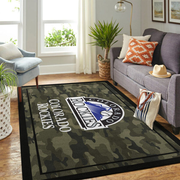Colorado Rockies Rug Living Room Carpet Regtangle Carpet Floor Decor