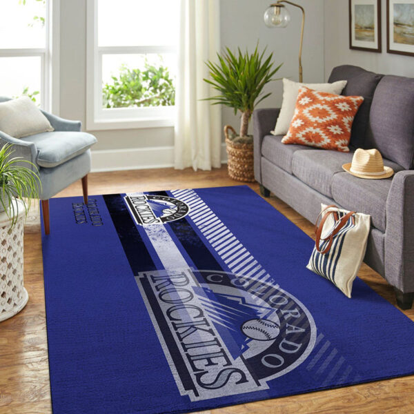 Colorado Rockies Rug Living Room Carpet Regtangle Carpet Floor Decor