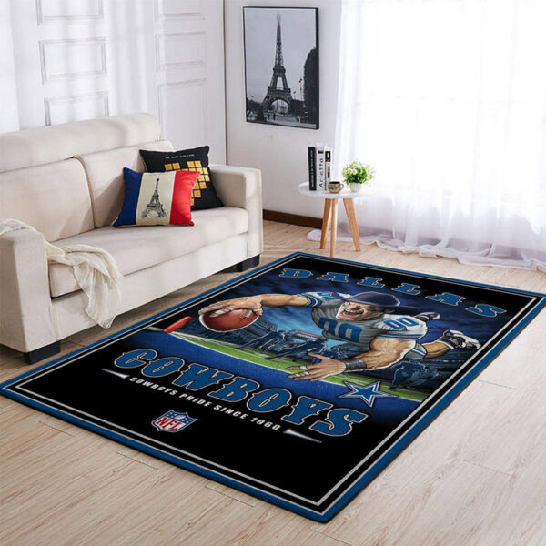 Dallas Cowboys Area Rug Bath Rug Floor Rug Regtangle Carpet