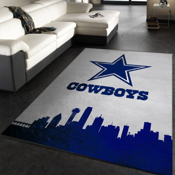 Dallas Cowboys Area Rug Bath Rug Floor Rug Regtangle Carpet