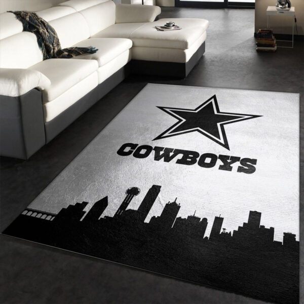 Dallas Cowboys Area Rug Bath Rug Floor Rug Regtangle Carpet