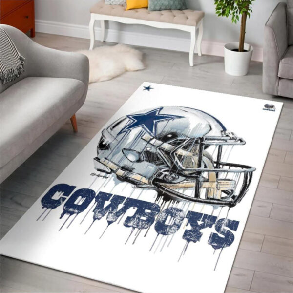 Dallas Cowboys Area Rug Bath Rug Floor Rug Regtangle Carpet