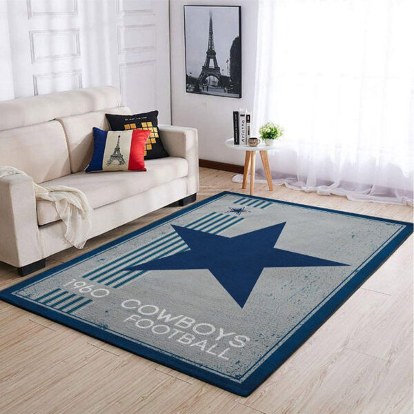 Dallas Cowboys Area Rug Living Room Rug Floor Rug Regtangle Carpet