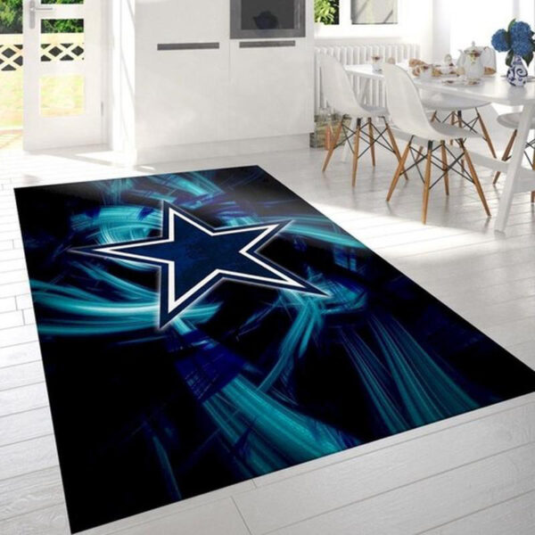 Dallas Cowboys Area Rug Living Room Rug Floor Rug Regtangle Carpet